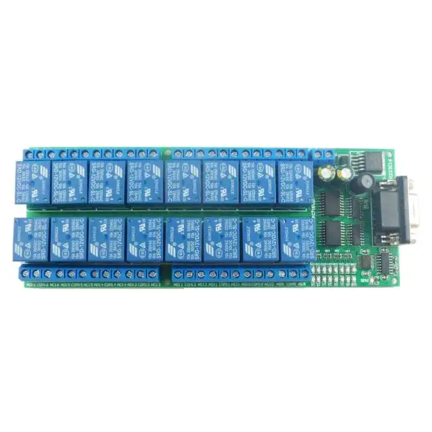 16 Channel RS232 Relay DB9 Female Interface Serial Port Remote Control Switch