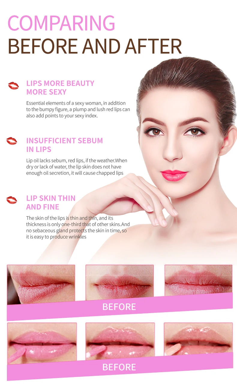 24k Golden Crystal Lip Masks Hydrating Lip Plumper Mask Collagen