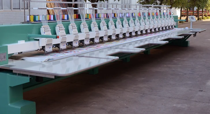 Yonthin High Speed Tajima Computer 24 Head  Embroidery Machine Suppliers Prices for Sale Computerized Used Clothes
