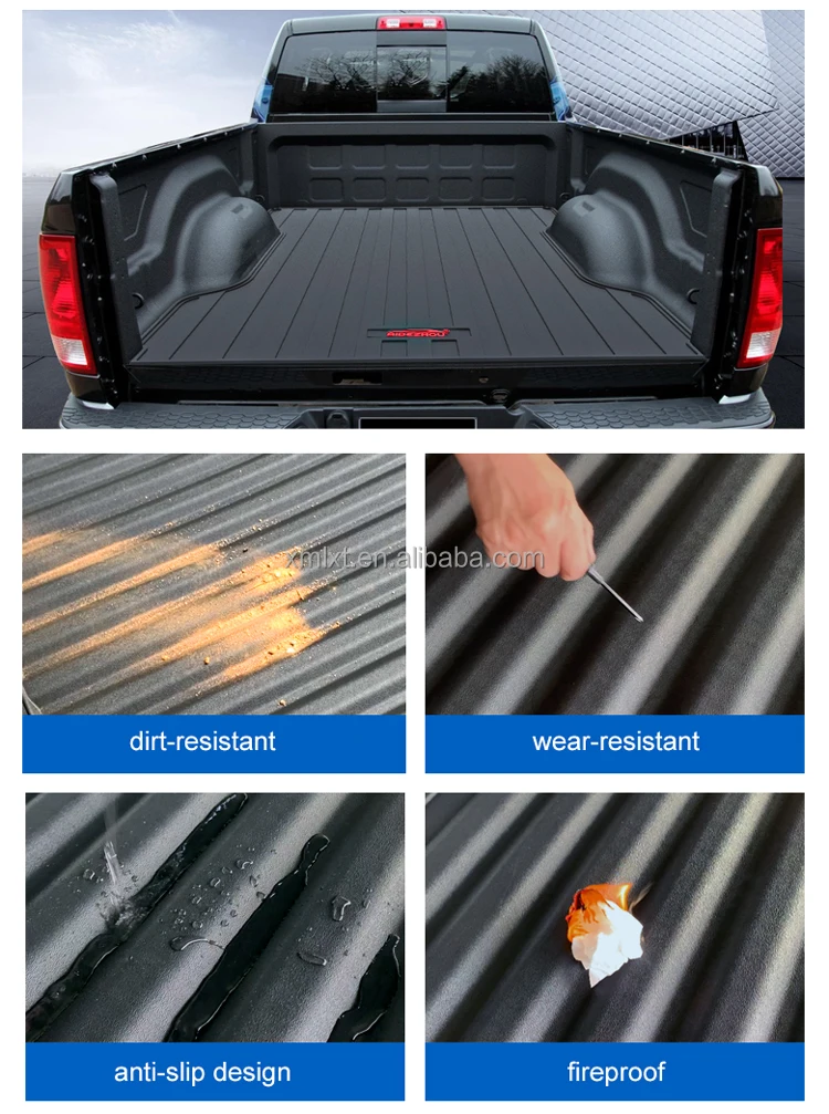 High Performance Pickup Bed Liners Ute Liner for Utv Kawasaki Mule Pro Fxt 1000 2024
