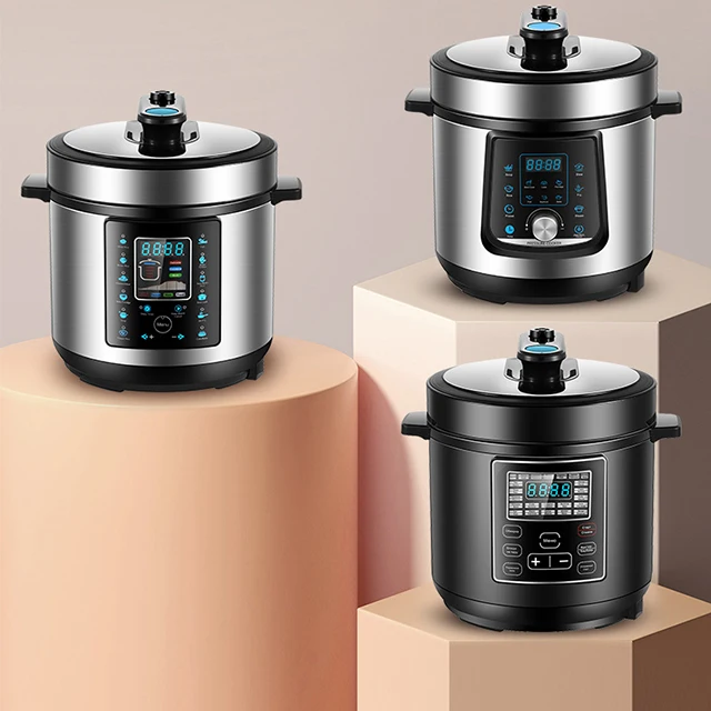 Electric Pressure Cooker One-Touch Control Stainless Steel Smart Multi-Cooker Pressure Cooker