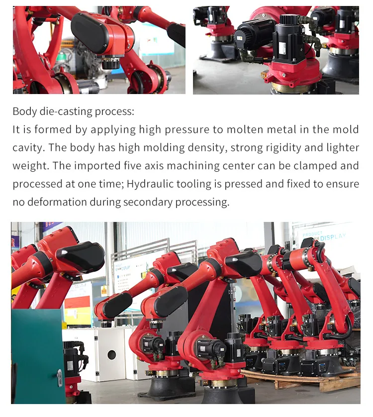 Industrial Robot Arm 6 axis  Welding with Robot With Automatic Welding Robot Arm 6 Axis Welder supplier