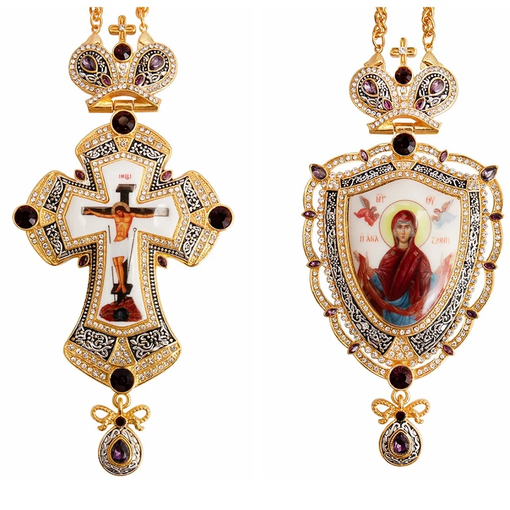 Icona personalizzata nuova lega greca ortodossa russa pettorale