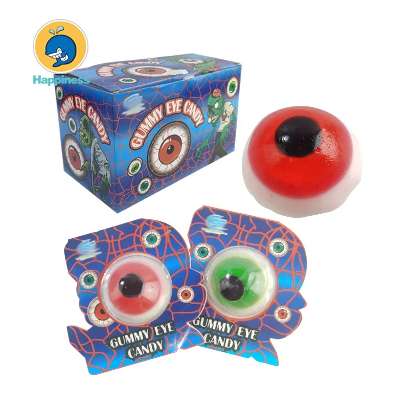 Wholesale Candy Eyes Sweets Manufacturers Halal Sweet Soft Eyes