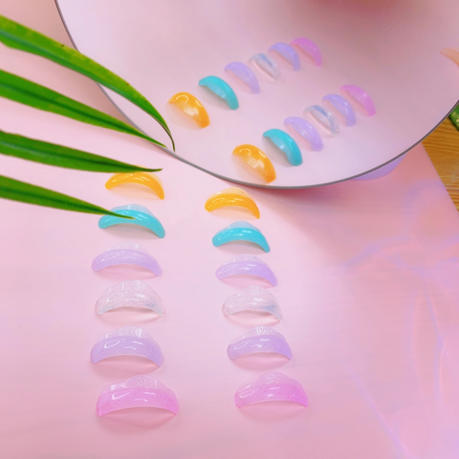 Lash Lift Shields Self Sticky Eyelash Lifting Pad Glueless Silicone