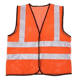 Factory Sales Night Safety Reflective Traffic Roadway Riding Vest Construction Workshop Cleaner Hi Vis Warning Safety Clothes