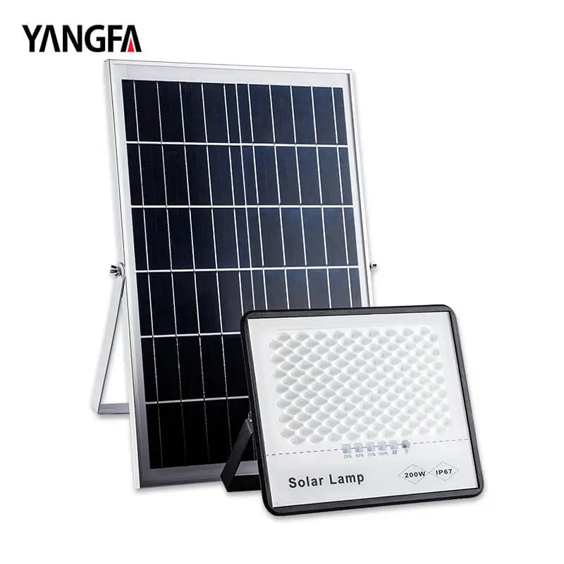 YANGFA wholesale price IP65 waterproof 30000LM outdoor LED solar flood light 300 watt