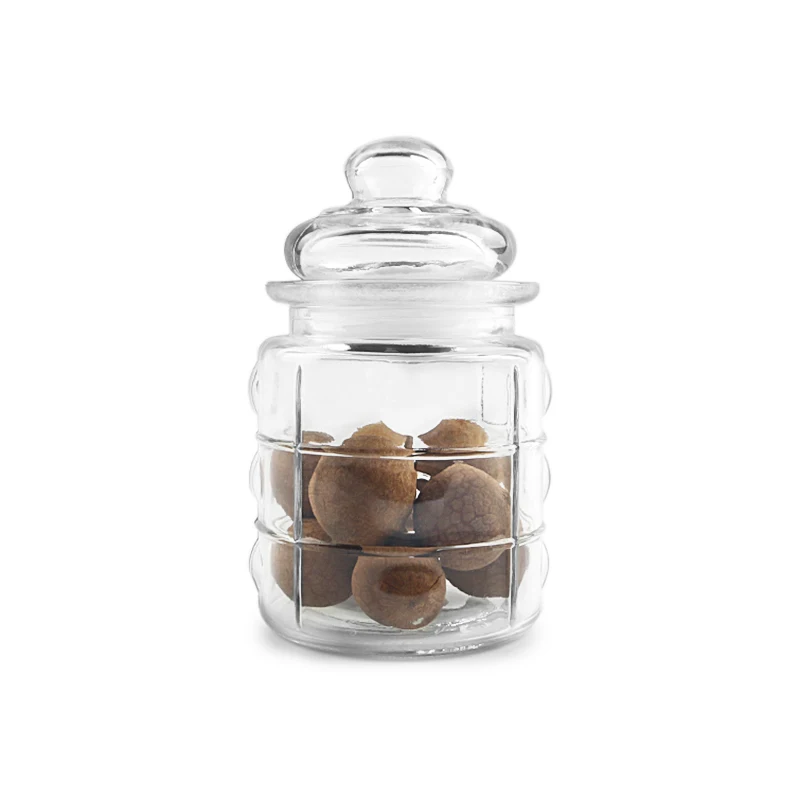 Food Storage Small Glass Jar With Airtight Glass Lid Airtight Glass Storage Container for Food