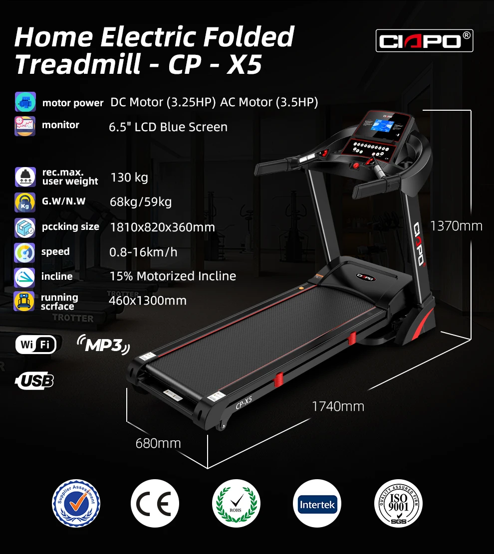 Cardiotech discount x5 treadmill