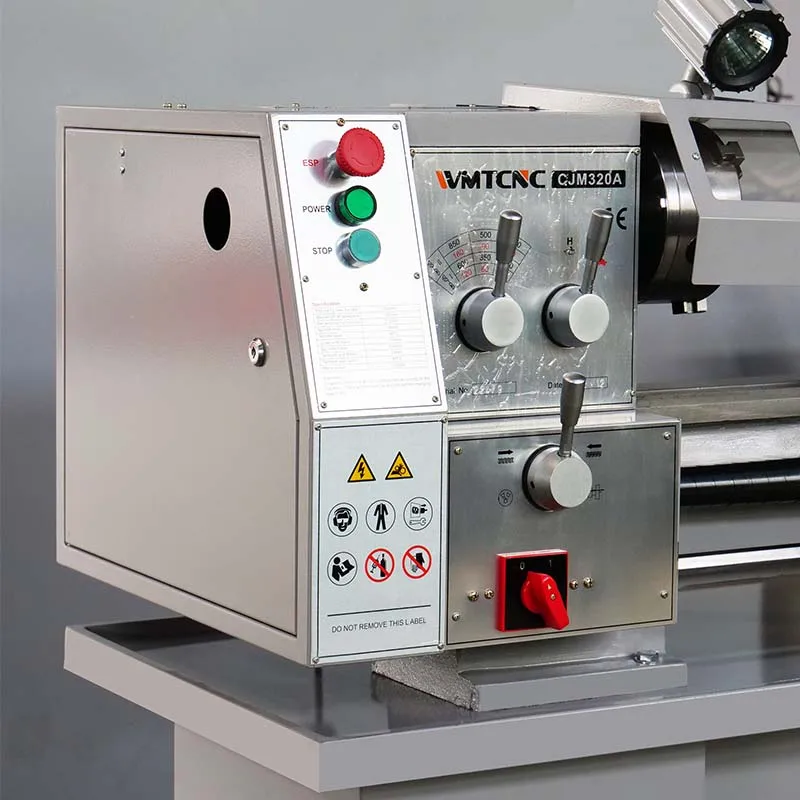 CJM320A Parallel Lathe China Direct Factory Bench Lathe Machine for Metal Working