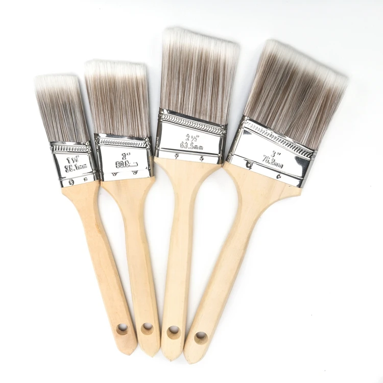 Factory Direct Sales Purdy Style Long Wooden Handle Angle Sash Paint