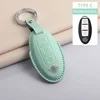 หัวเข็มขัดทรงกลมสีเขียวแบบ Type C + เพชร