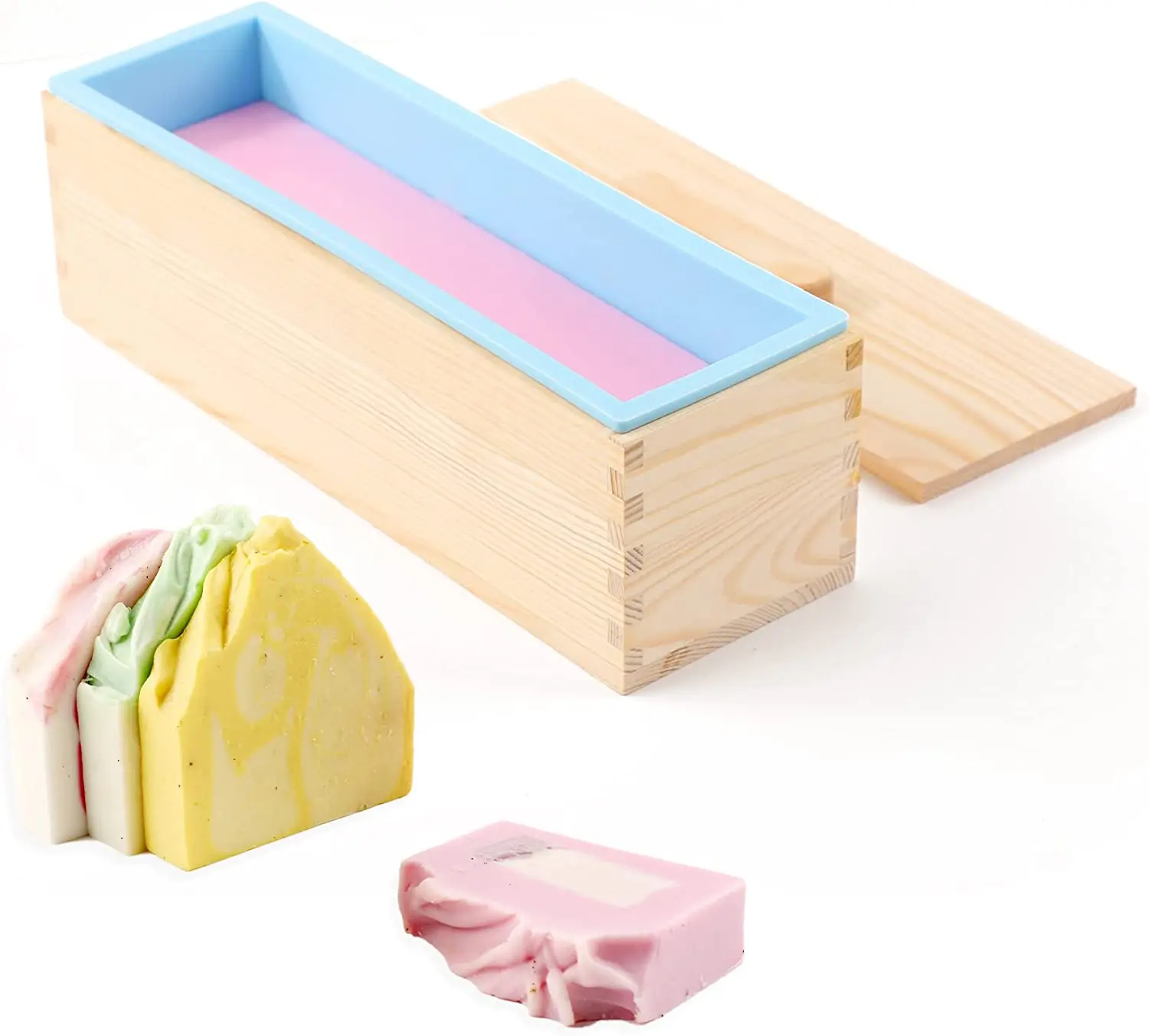 Wooden Soap Molds & Silicone Liners