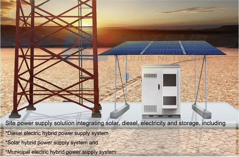 Solar Power System Wind Generators Power Supply Site Energy Solution Inverter Battery Cabinet(图1)