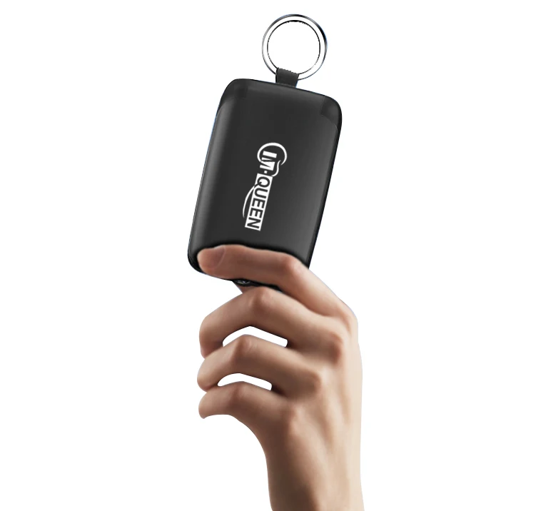 Mini Keychain Emergency Power Bank 2000mAh 4000mah External Battery for Charging Portable Car Key Shaped Power Bank for Phone
