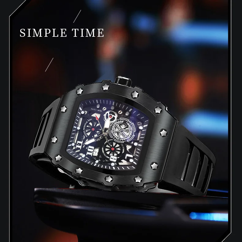 Luxury Men's Waterproof Quartz Watch - High Quality