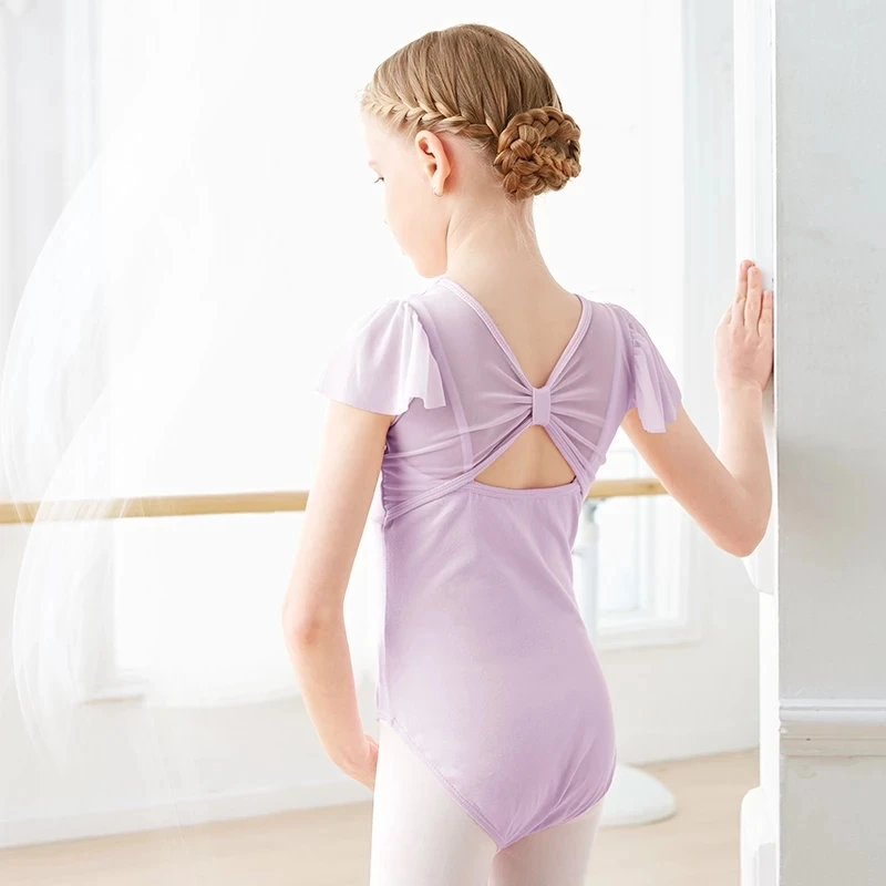 Daydance Fluttler Sleeve Ballet Dance Leotards for Toddler/Girls/Kids/Big  Kids/Big Girls