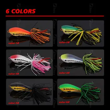 9cm 9g ABS Plastic Luya Lure Duckweed Frog Topwater Bait for Pike & Sea Bass Fishing Tackle – Popper – view 4