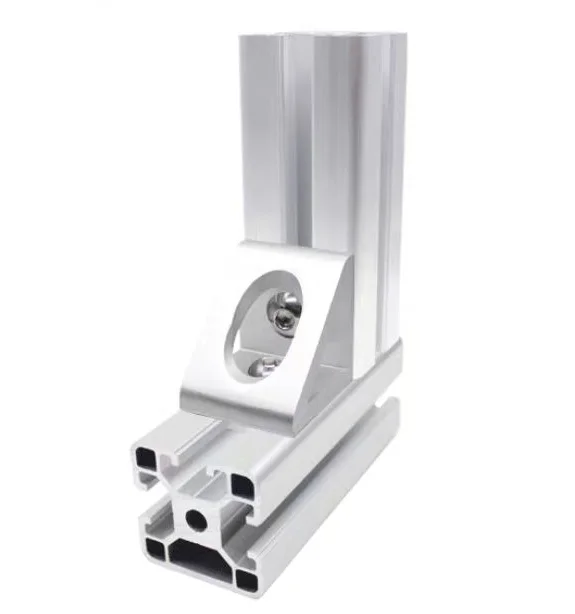 Гладкий и плоский угловой кронштейн для 4040 4080 алюминиевый профиль без приклеивания точечный sim-карты