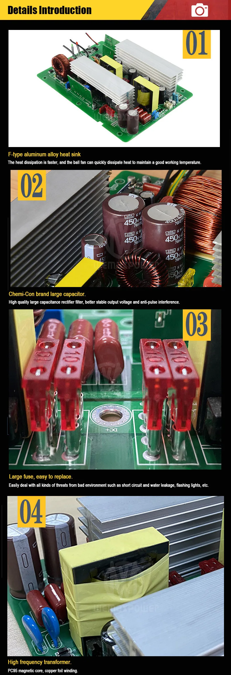 Detail Power Inverter 