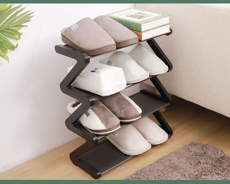 Z Shaped Shoe Racks Efficient Commercial Storage Solutions
