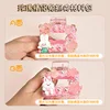 Rosa amantes conejo agarrar clip material bolsa
