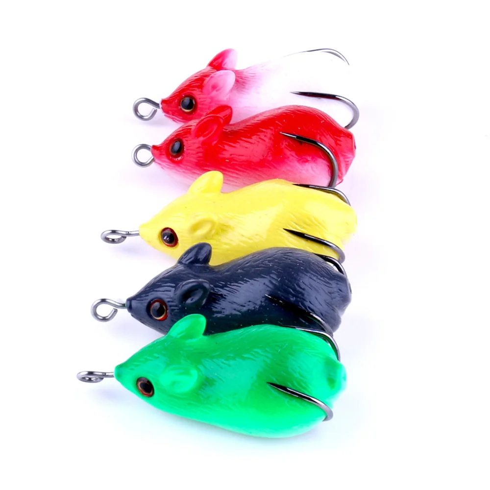 fish shaped frog lure HENGJIA 5 pcs Top Water Fishing Lures Weedless Snakehead Frog Lures resolution body detail Swamp Lord Popping Hollow Body