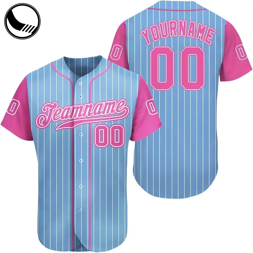 BETHERIVAL Plus Size Cheap Custom Stylish Pinstripe Baseball Uniform Set Wholesale