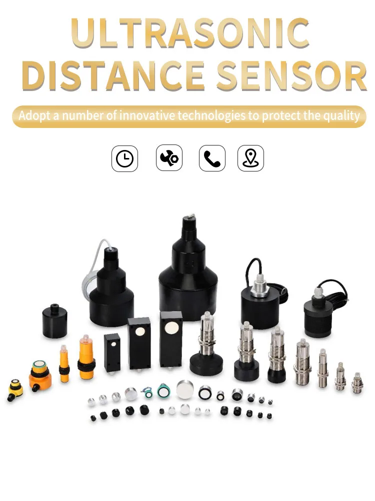 BXUAN waterproof  ultrasonic distance sensor rs485  non-contact   4  meters ultrasonic proximity sensor water level sensor manufacture