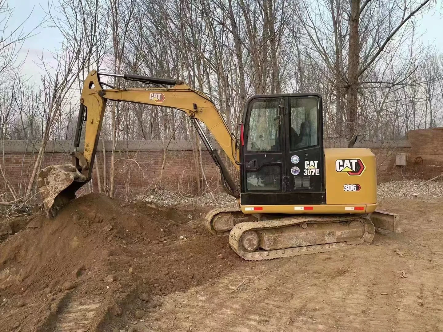 Used Caterpillar Cat 305.5 Mini Excavator Tracked 6ton Secondhand ...