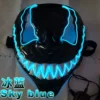 Masque lumineux Mj105ice bluevenom