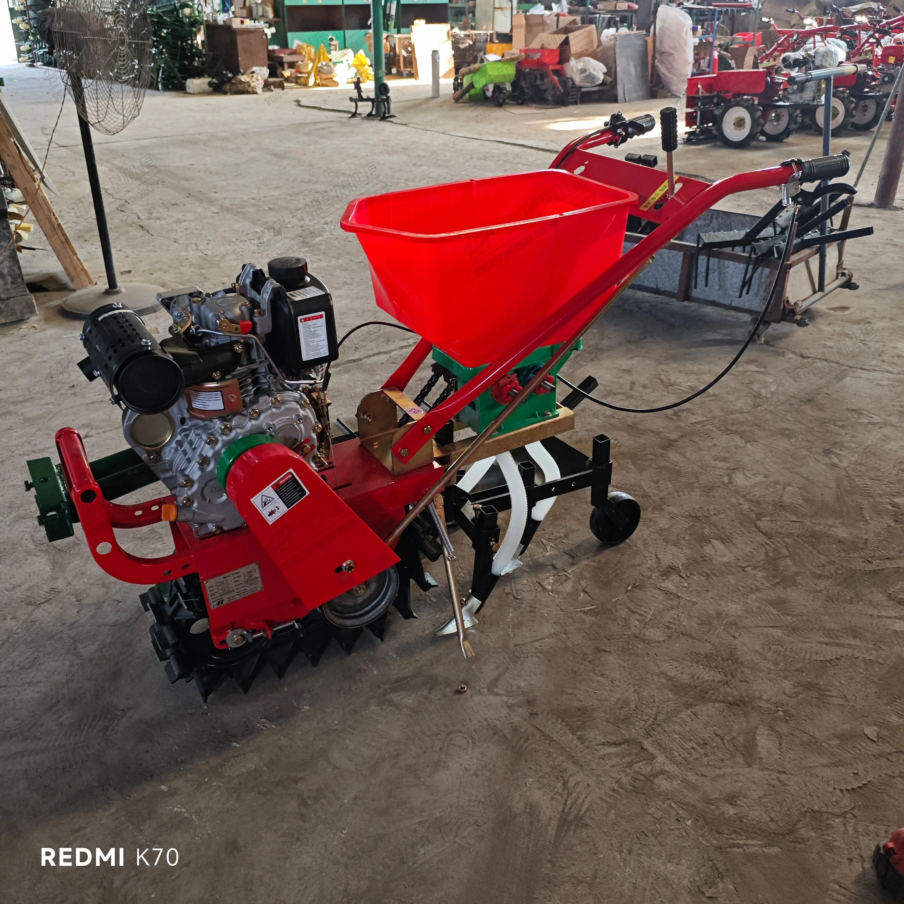 Chain Type Powerful Rhino Powerful 10hp Tiller in Kenya