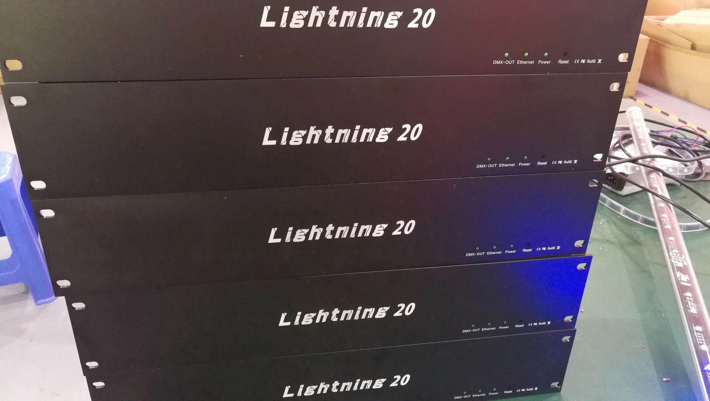 dmxページ DMX Lighting Controller Artnet Box 4 Universe – 512 Channel