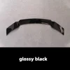 Trasero Negro Brillante