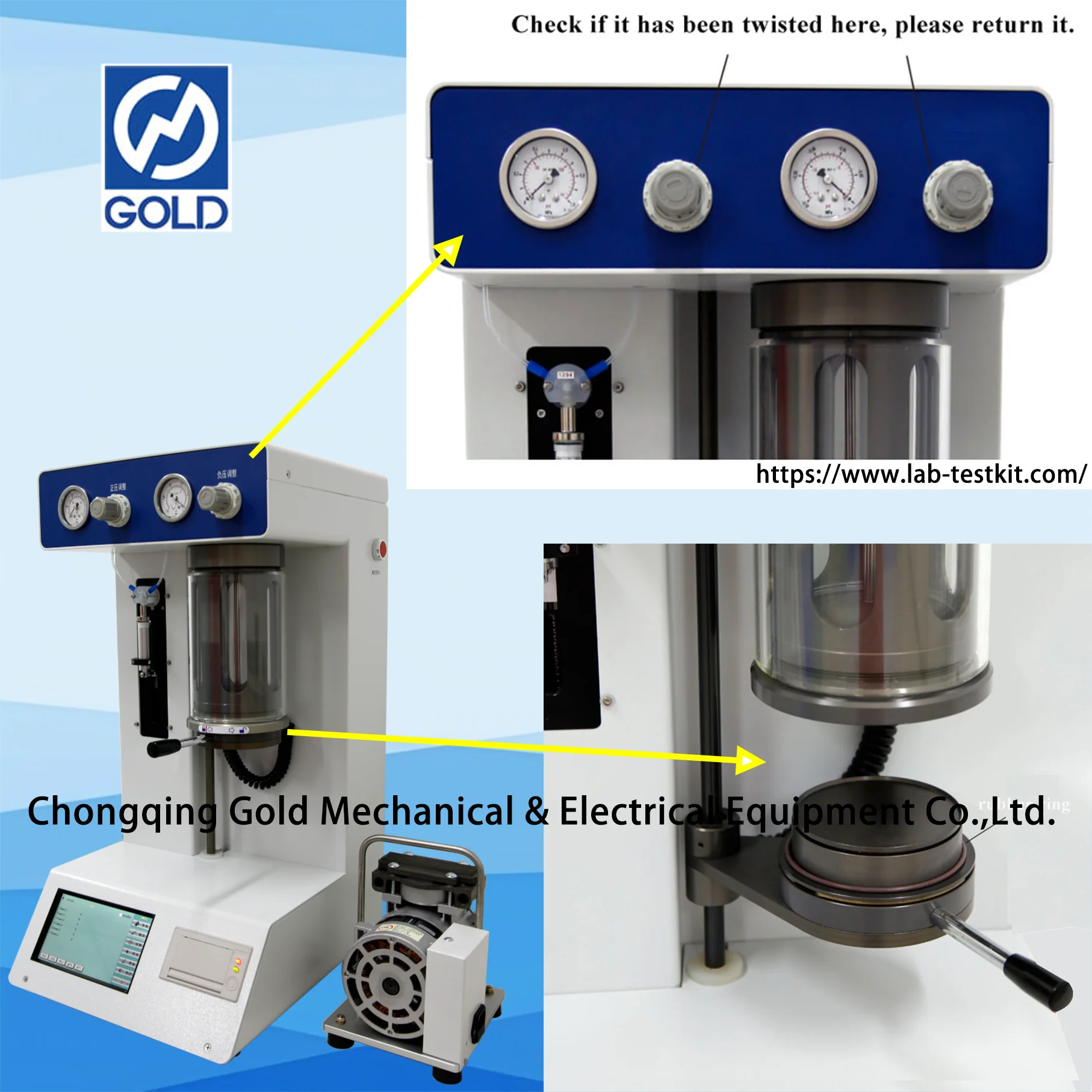 Particle Counter ASTM D7647 Automatic Liquid Particle Counter for Detecting Particles ASTM D6786
