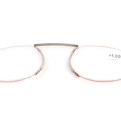 Ultra-Light Clip-On Reading Glasses with Mini Case