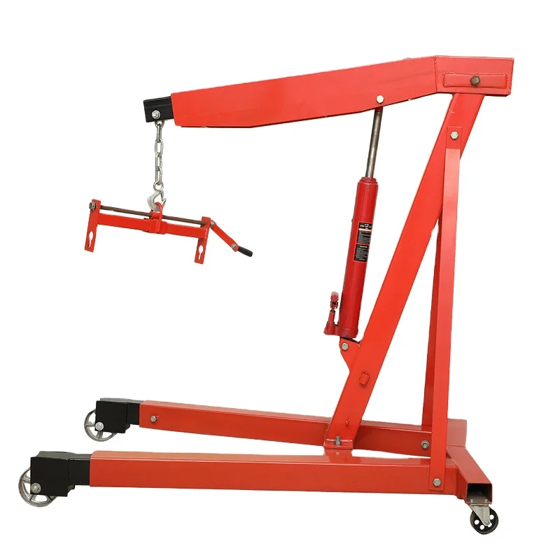 3T Hydraulic Fixed Engine Crane For Car Workshop Repairing Lift Crane