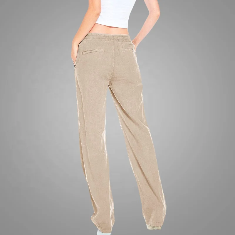 El Último Diseño De Las Mujeres De Pantalones De La Habana De Cordón De  Lino Pantalones De Pierna Ancha Pantalones Mujer Venta Caliente - Buy  Últimos Diseños De Pantalón Y Abrigo,Pantalones De