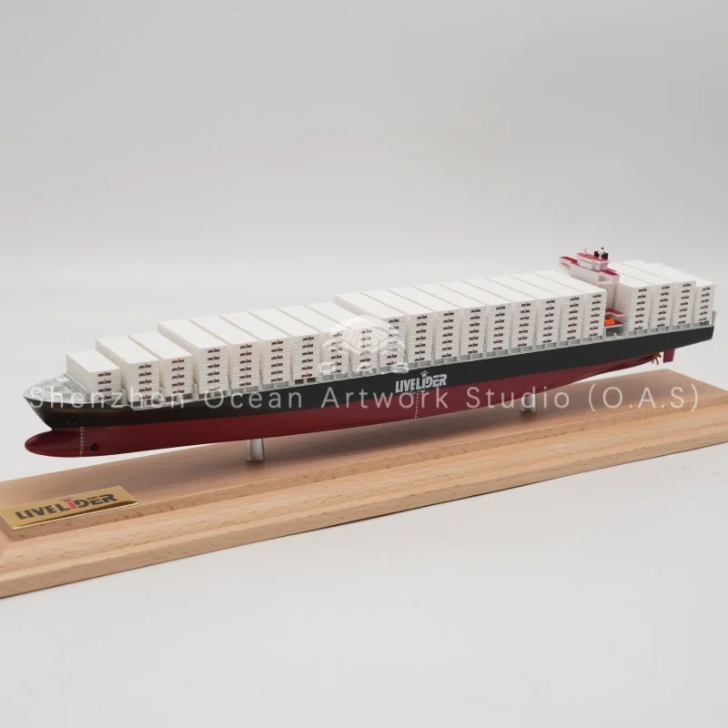 Highly detailed K LINE container ship model, crafted by professional model making. Made of durable material with exquisite workmanship, restoring real ship details and classic livery. Customized service supports logo, color and size to meet your needs. Ideal as business gifts, exhibition displays and collectibles. Our factory provides stable quality products, accepts small and bulk orders, perfect for shipping, logistics and forwarding enterprises.Amber@vesselmodel.com Tel: +86 18038048785