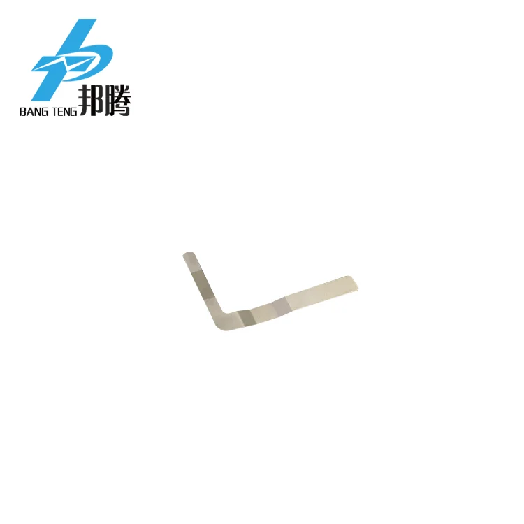 OEM supplier 0.1mm interphone battery connector 18650 pure nickel lithium battery connector 18650 nickel tabs