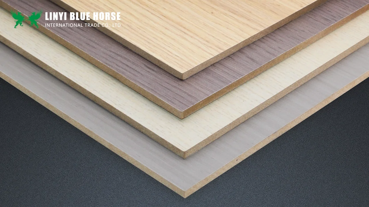 4x8 Melamine Laminated Mdf Board/melamine Mdf Board Price/high Glossy