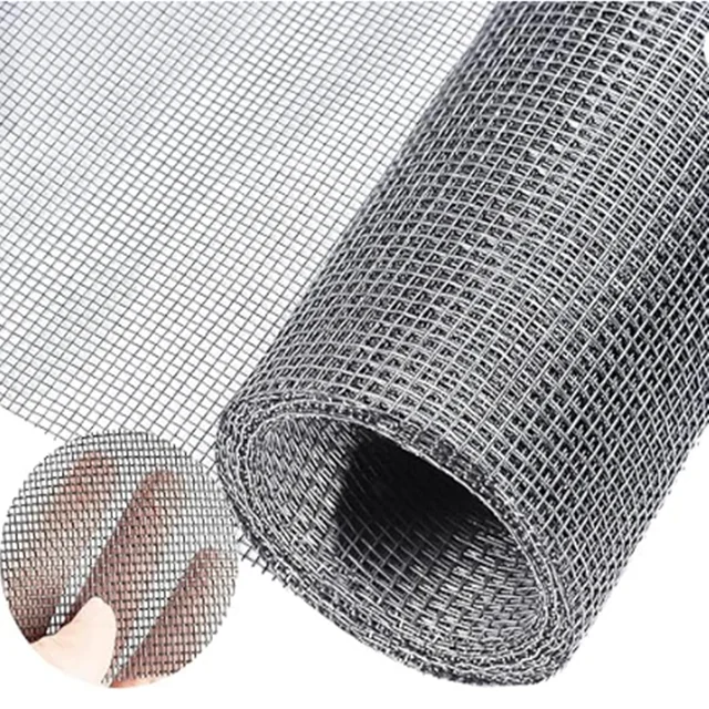 Modern Design Fiberglass Insect Screen Mesh Anti-Mosquito Window Screen Replacement for Home or Hotel