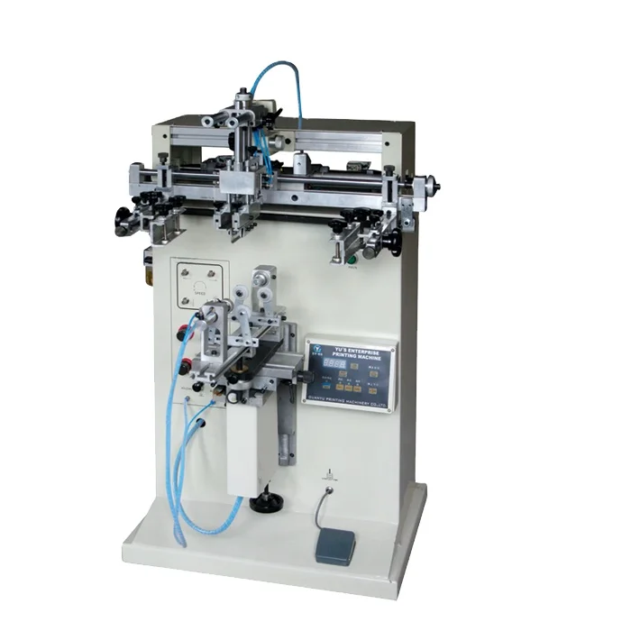 ZOMAGTC Factory Price Semi Auto  Glass Bottle Screen Printing Machine Price of Screen Printing Machine for Plastic Bottles