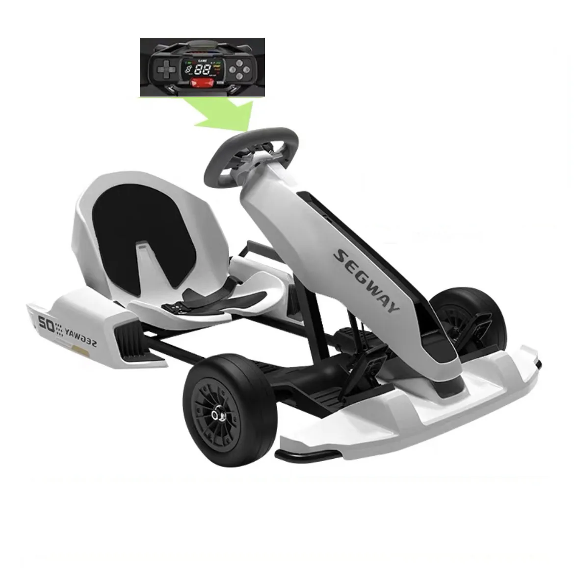 2024 Ninebot Go Kart Kit - Ultimate off Road Racing Gear