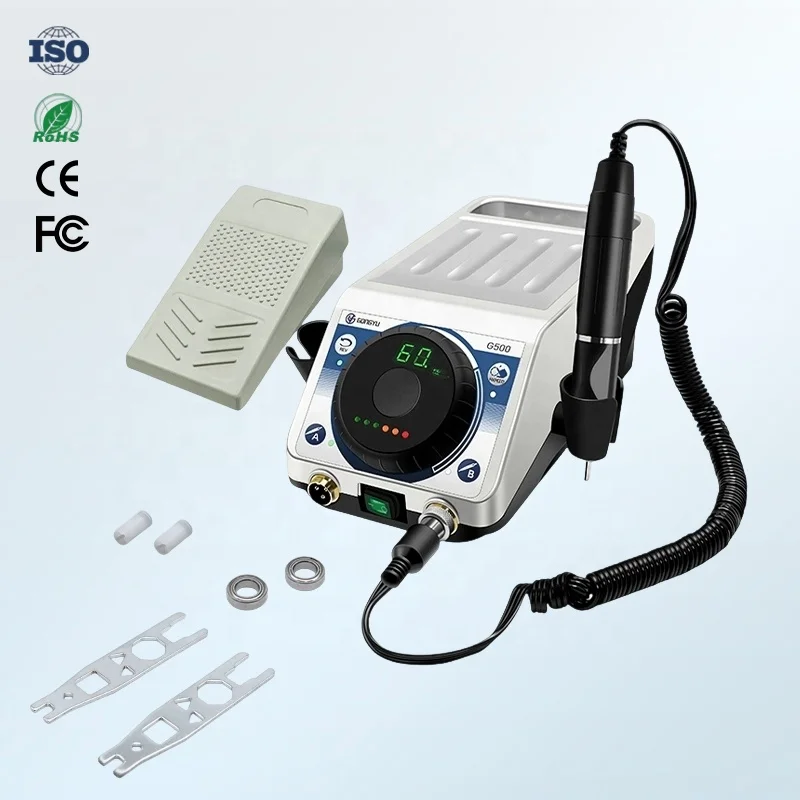 2028 Better Than NSK Brushless Micromotor Super Precision Bearing High Concentricity Rotary Tool Grinder Jewelry Polishing Japan