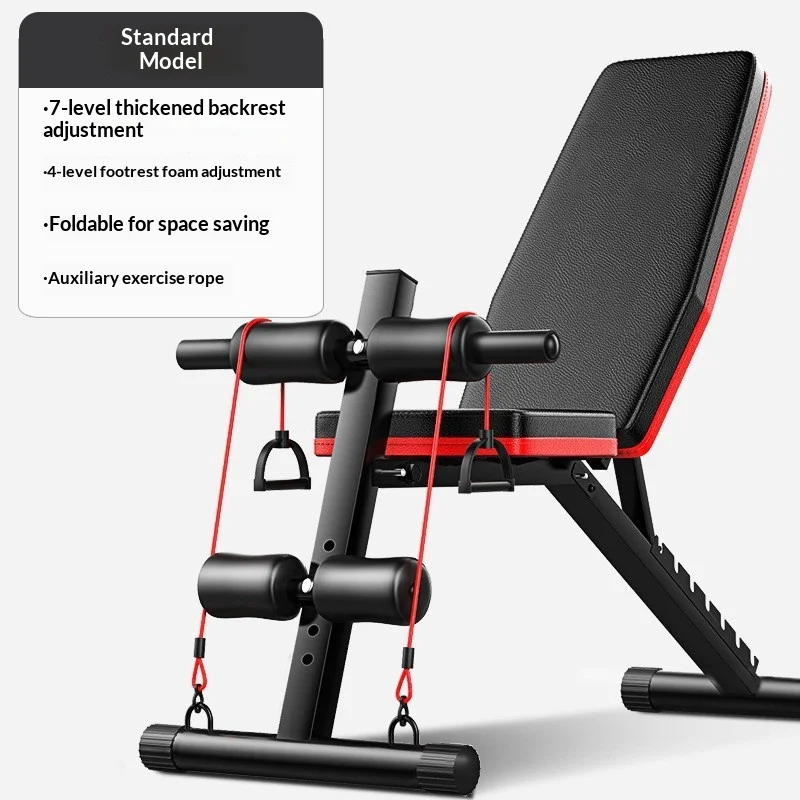 Direct Metal Adjustable Folding Dumbbell Bench with Steel Pipe Frame for Home product detail 3