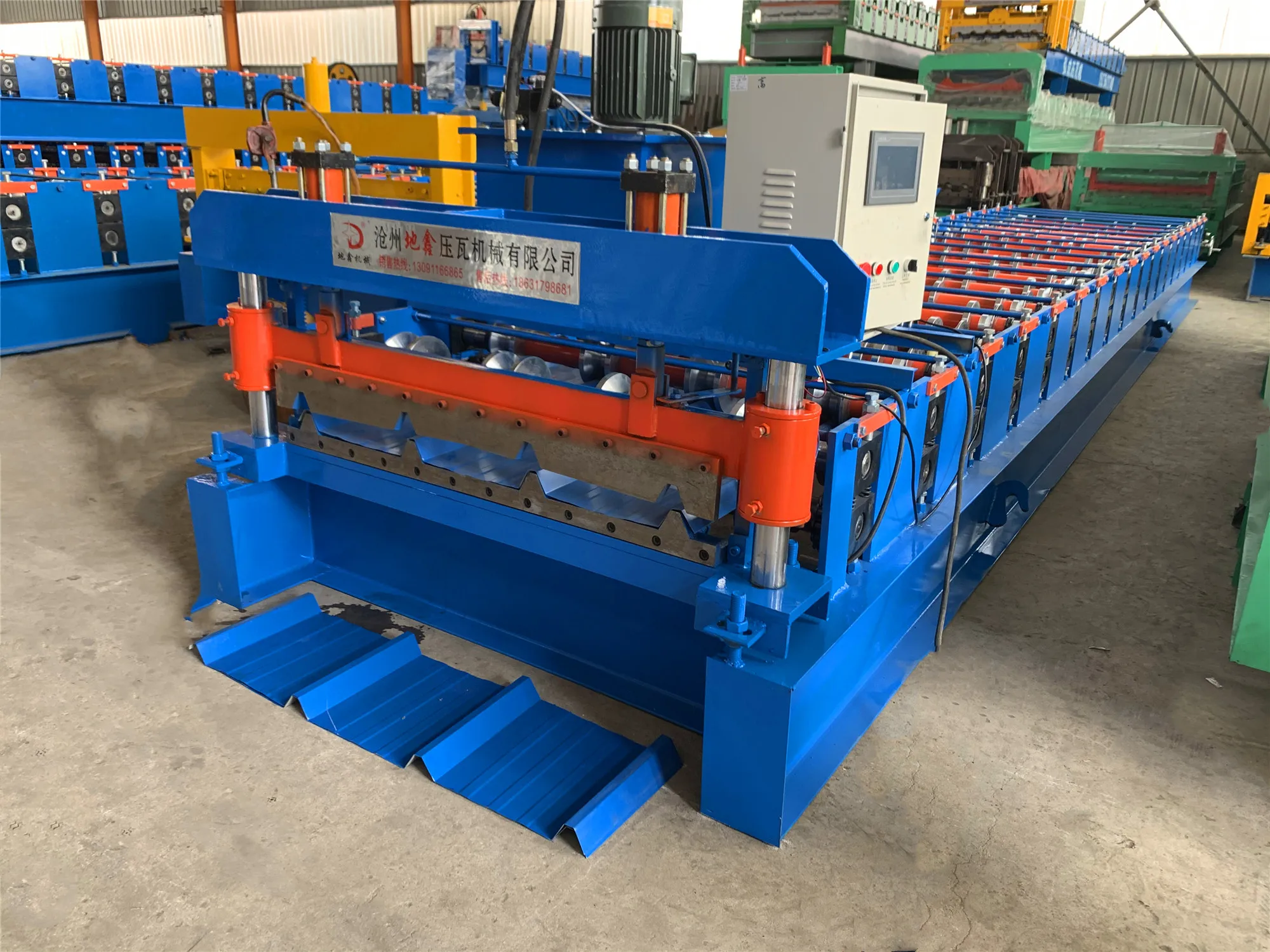 Tile Roll Forming Corrugated Iron Ibr Roof Sheet Making Machine