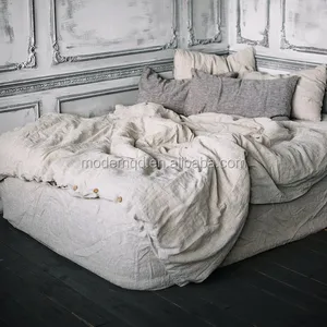 100% Natural tencel Fabric Bed Cover Set Cooling tencel Lyocell Duvet Cover Set