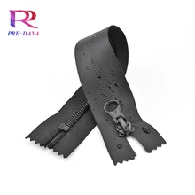 No.7 Nylon Zipper Open PU Rubber Zipper Head Waterproof Zipper