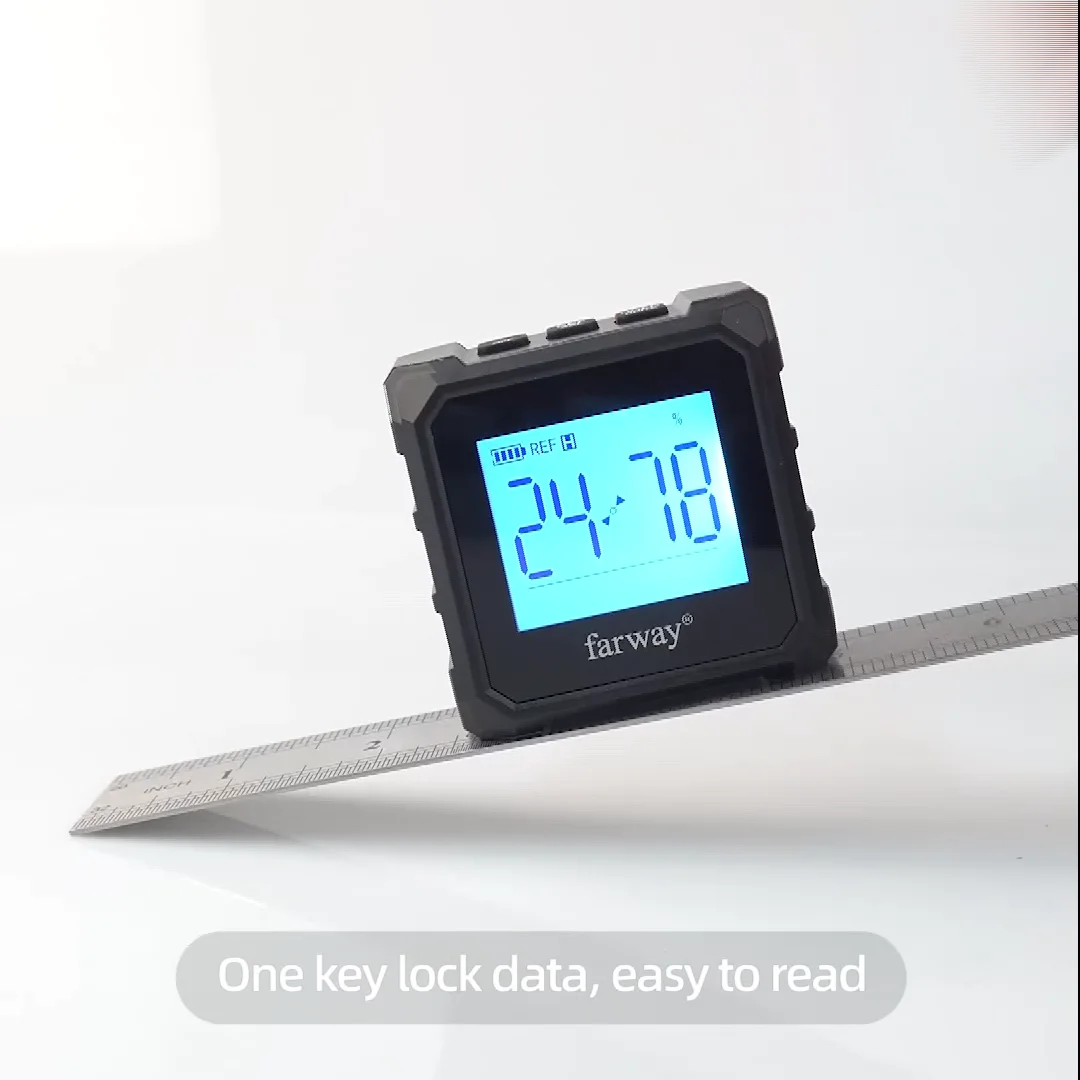 Universal Angle Finder Ruler Protractor Level Box Meter Smart